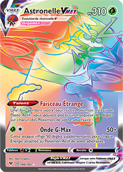 Fulgudog-VMAX Pv 320 - 267/264 - Carte Secrète Arc en Ciel - Épée e